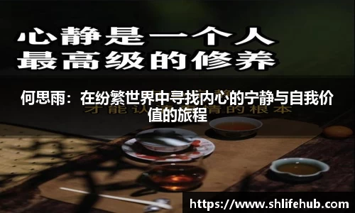 何思雨：在纷繁世界中寻找内心的宁静与自我价值的旅程
